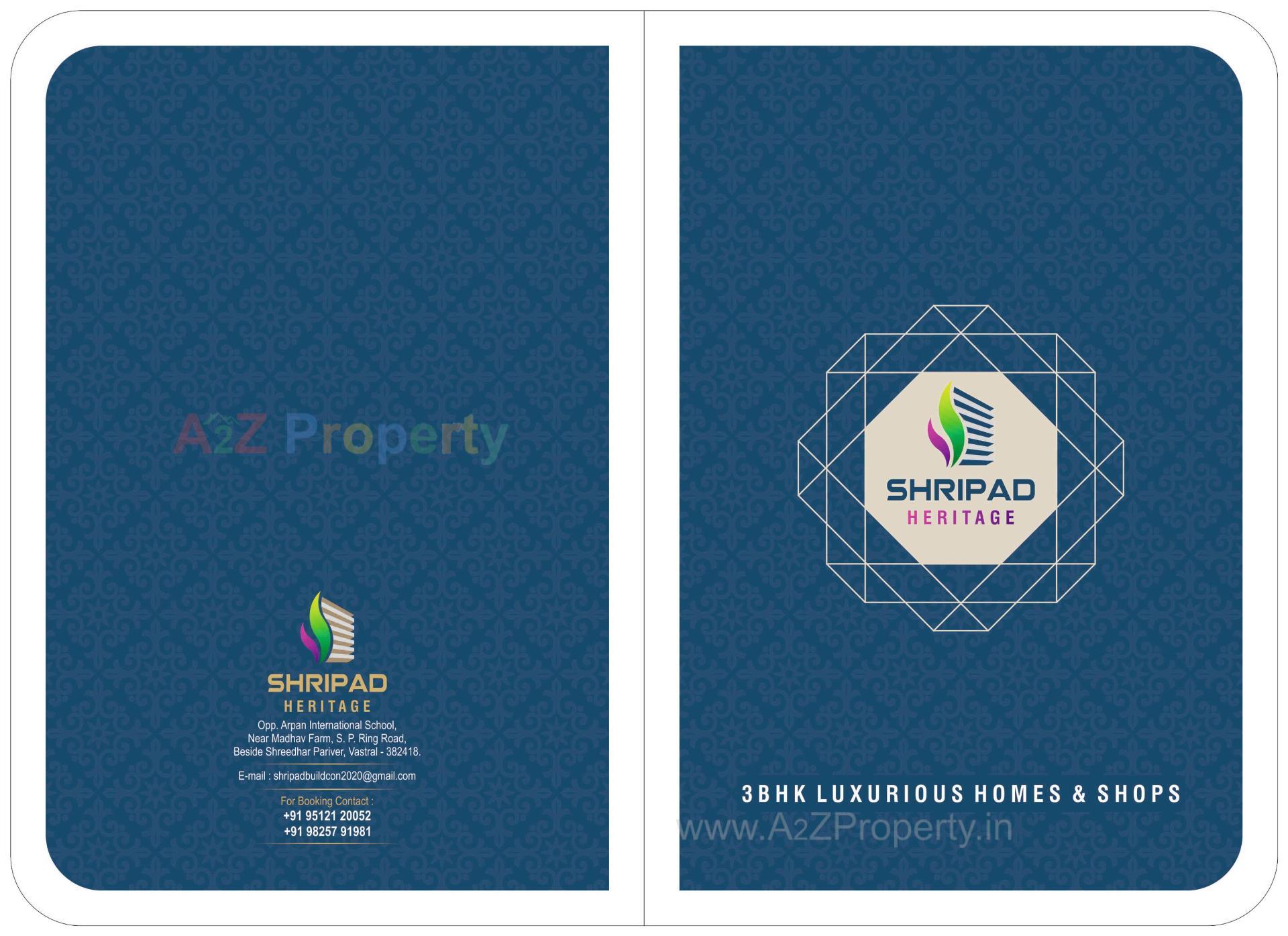  of real estate project Shripad Heritage located at Vastral, Ahmedabad, Gujarat