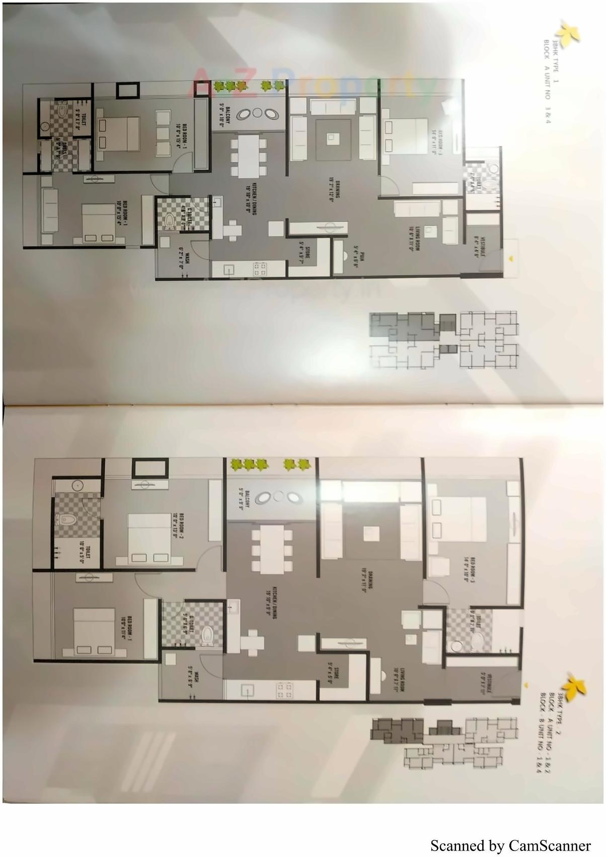 Layout of real estate project Shubh Ashish located at Kochrab-paldi, Ahmedabad, Gujarat
