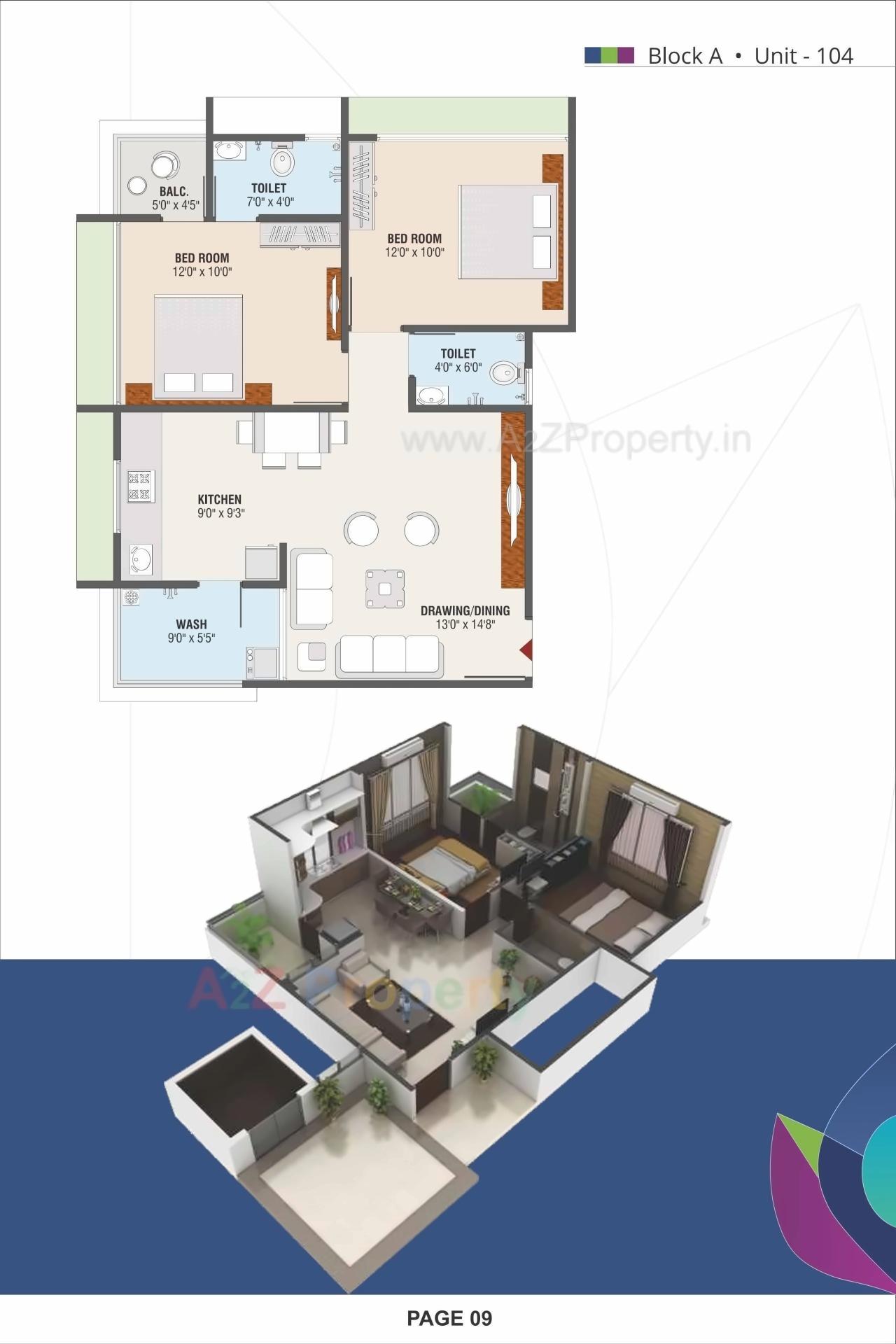 Layout of real estate project Shubh Enclave located at City, Ahmedabad, Gujarat