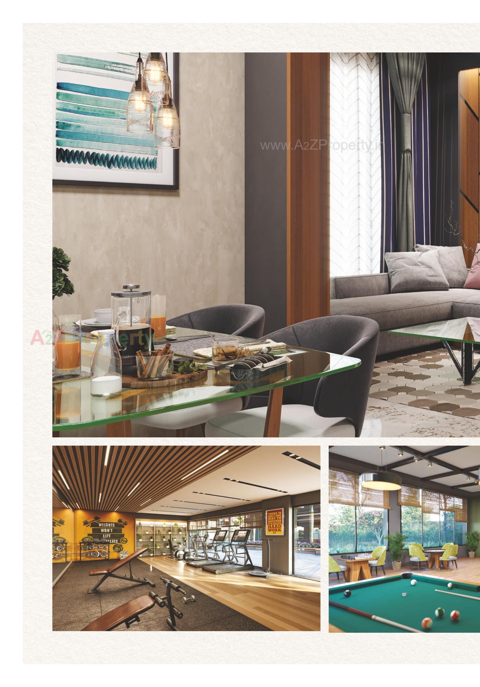 3D Elevation of real estate project Shubh Green located at Tragad, Ahmedabad, Gujarat