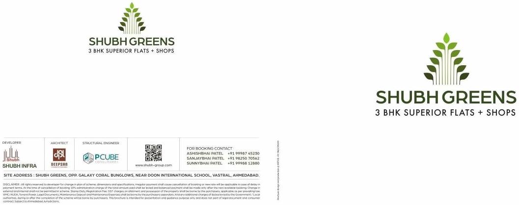  of real estate project Shubh Greens located at Ahmedabad, Ahmedabad, Gujarat