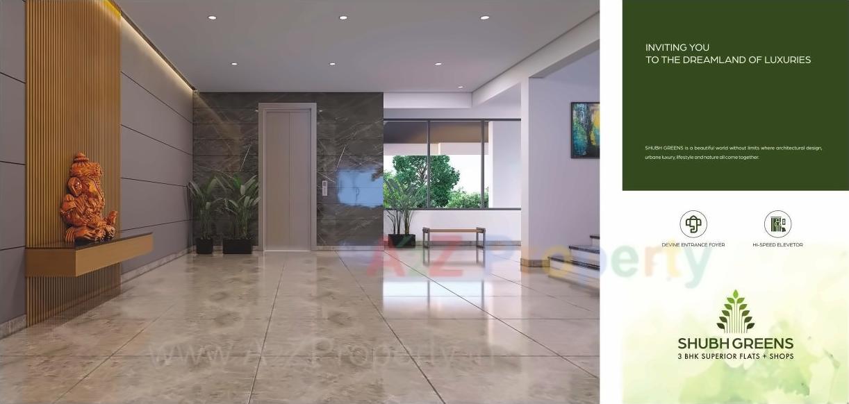3D Elevation of real estate project Shubh Greens located at Ahmedabad, Ahmedabad, Gujarat