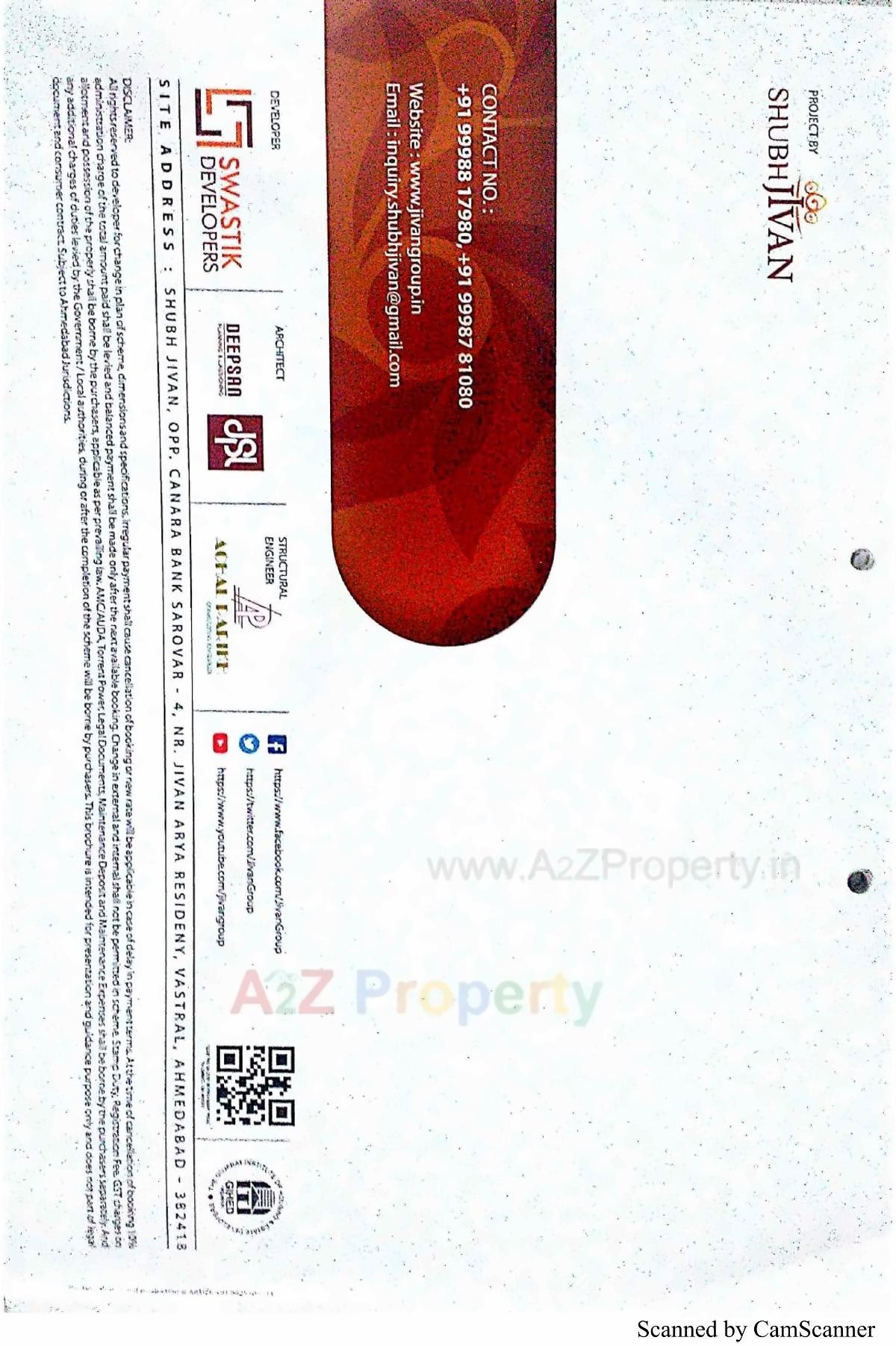  of real estate project Shubh Jivan located at Vastral, Ahmedabad, Gujarat