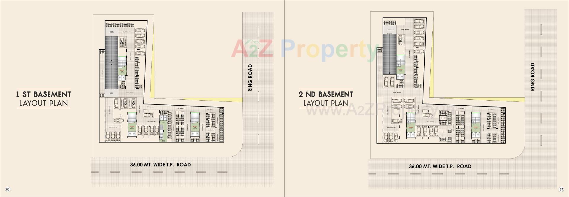 Layout of real estate project Shubh Labh Heights located at Bilasiya, Ahmedabad, Gujarat