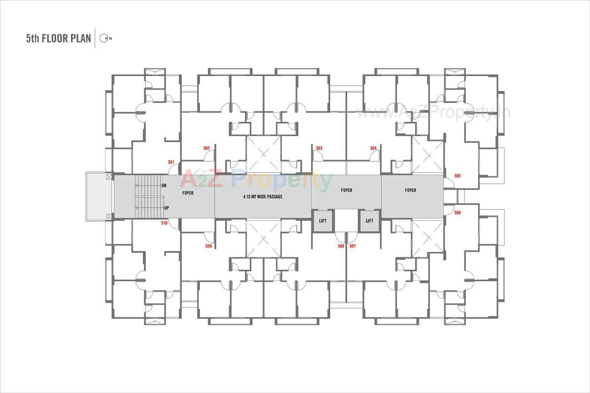 Layout of real estate project Shubh Westside located at Ahmedabad, Ahmedabad, Gujarat