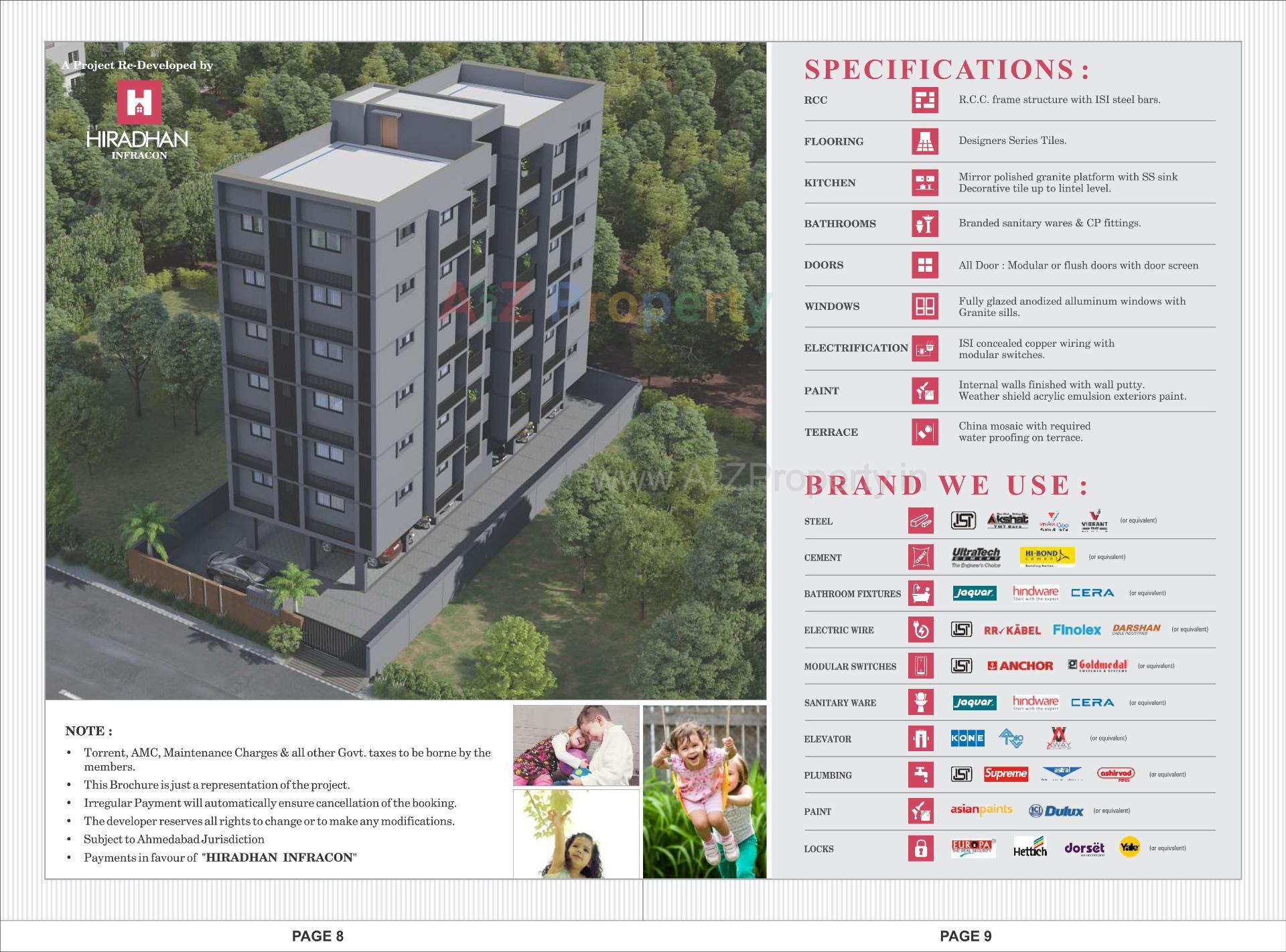  of real estate project Shubhadra Flats located at Paldi, Ahmedabad, Gujarat