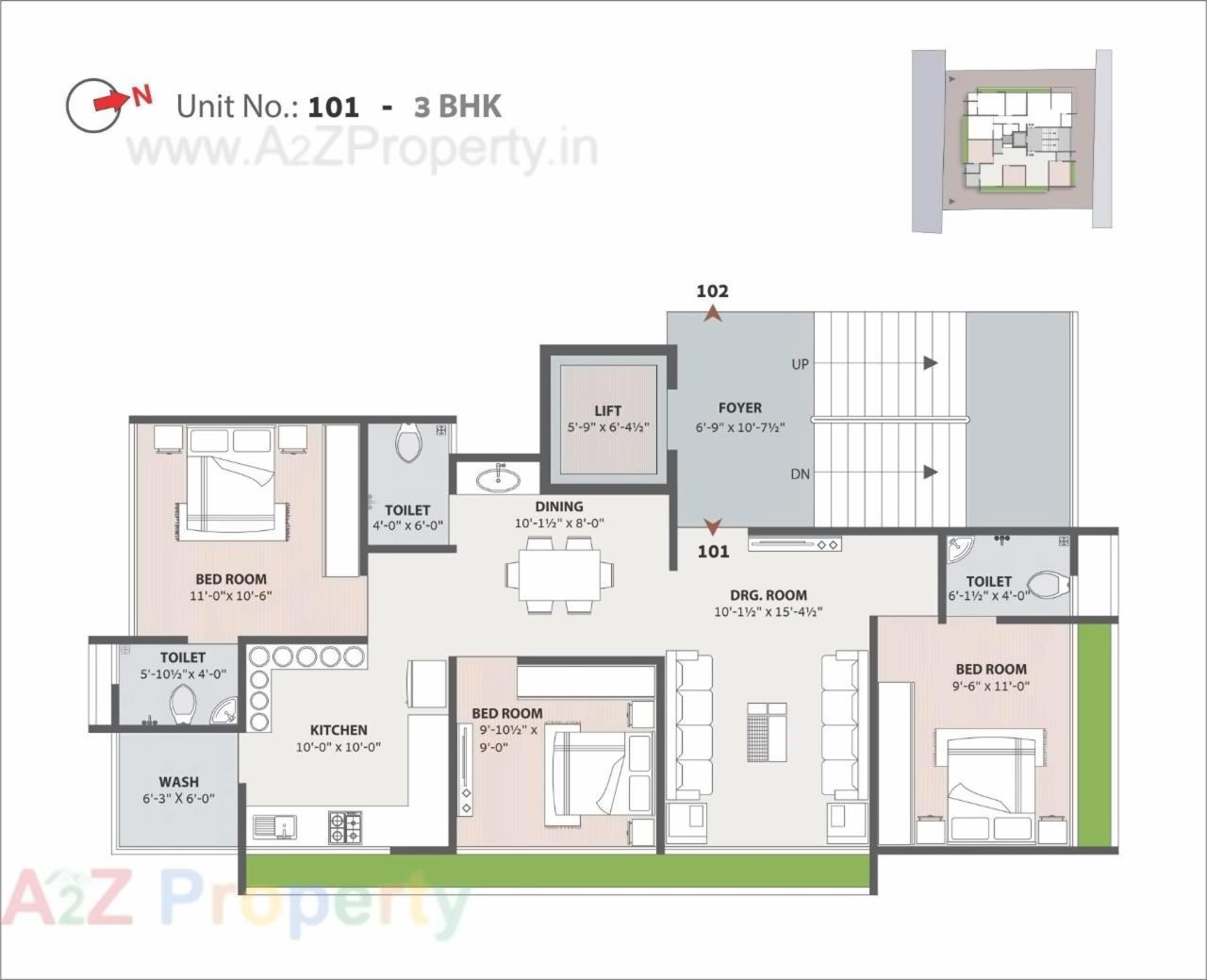 Layout of real estate project Shubhalay located at Manipur, Ahmedabad, Gujarat
