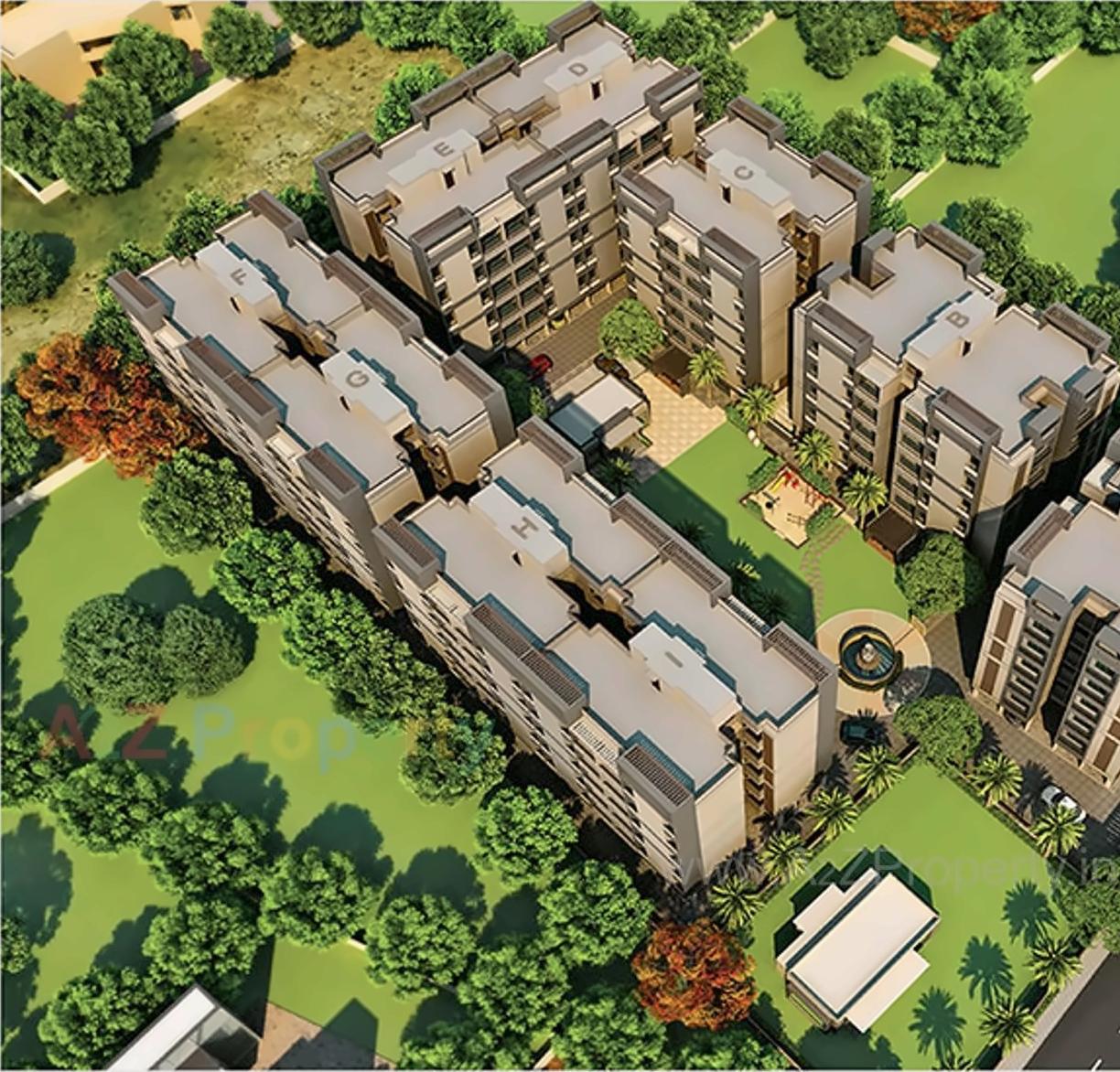 3D Elevation of real estate project Shubham located at Sanand, Ahmedabad, Gujarat