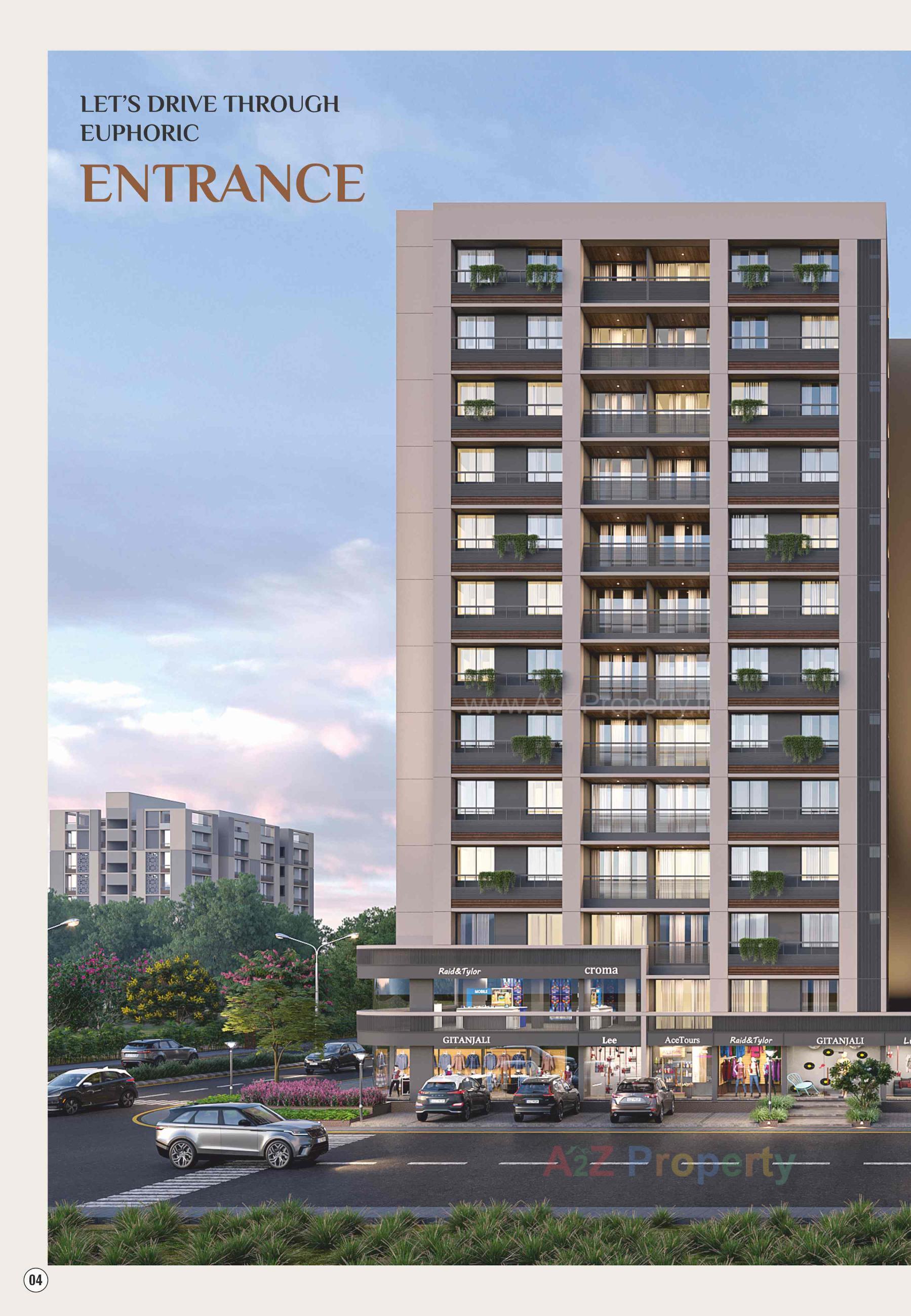3D Elevation of real estate project Shubham Greens located at Chiloda[naroda], Ahmedabad, Gujarat