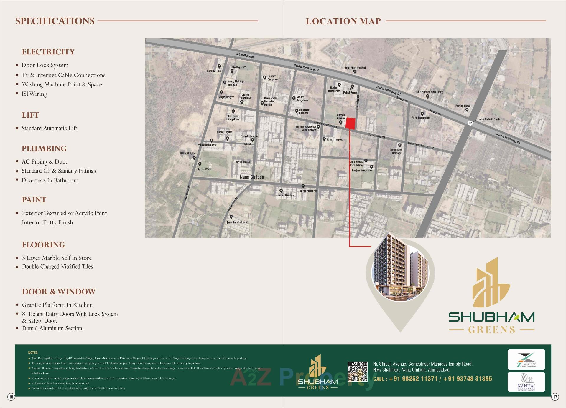  of real estate project Shubham Greens located at Chiloda[naroda], Ahmedabad, Gujarat