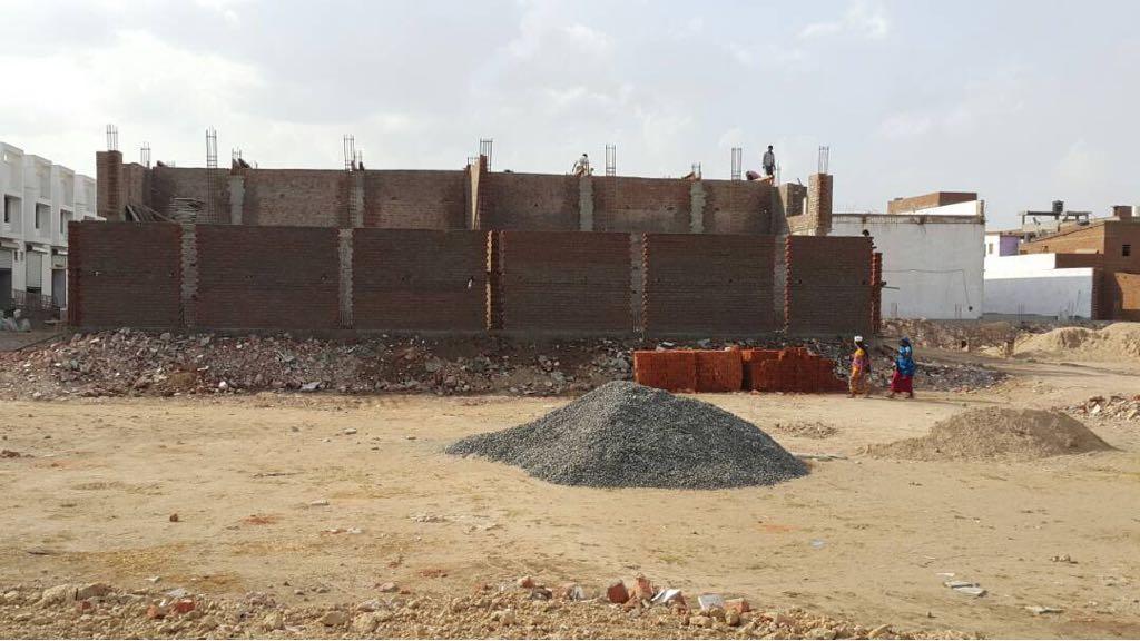 122331_const of real estate project Shubham Industrial Park located at Saijpur, Ahmedabad, Gujarat