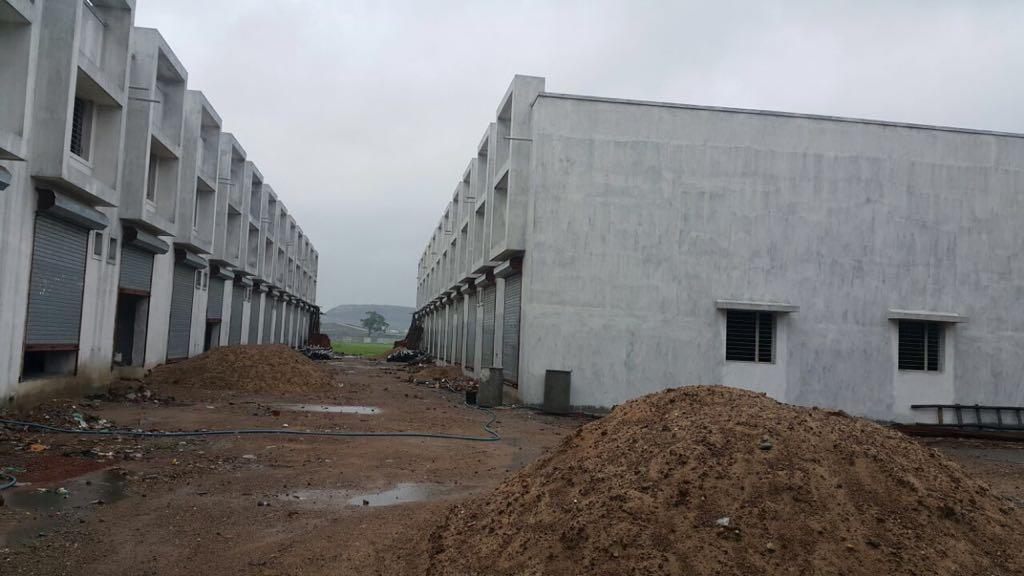 122332_const of real estate project Shubham Industrial Park located at Saijpur, Ahmedabad, Gujarat
