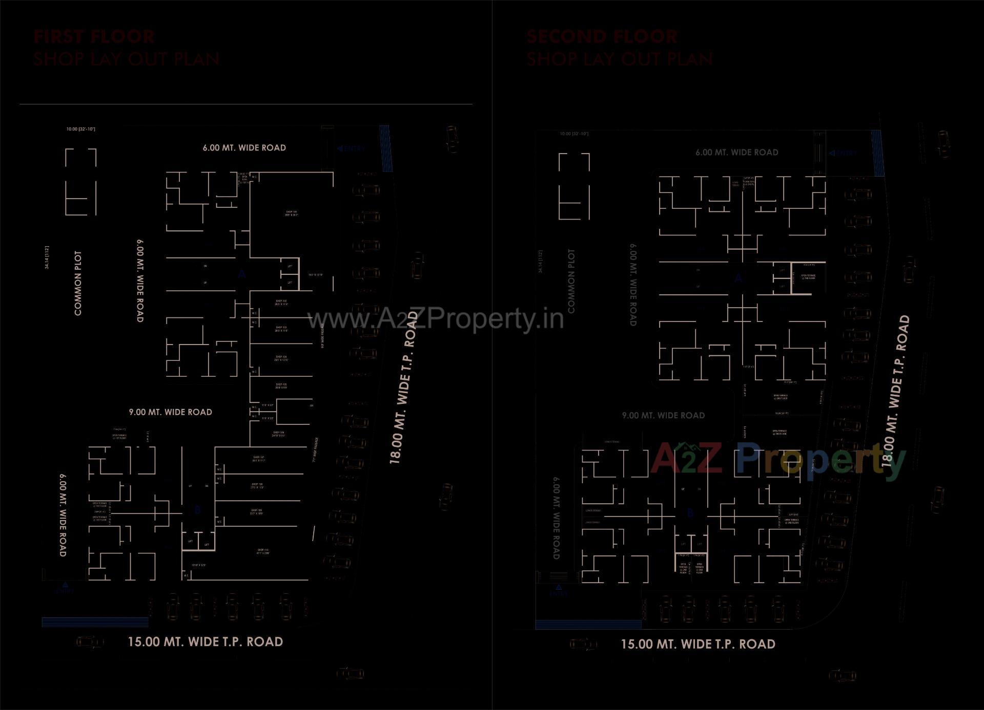  of real estate project Shubham Sky Track located at Hanspura, Ahmedabad, Gujarat