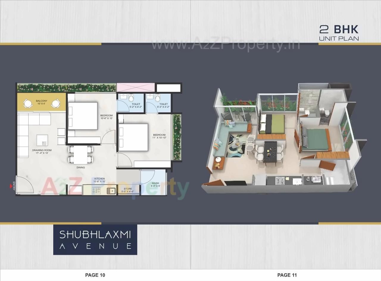 Layout of real estate project Shubhlaxmi Avenue located at Tragad, Ahmedabad, Gujarat