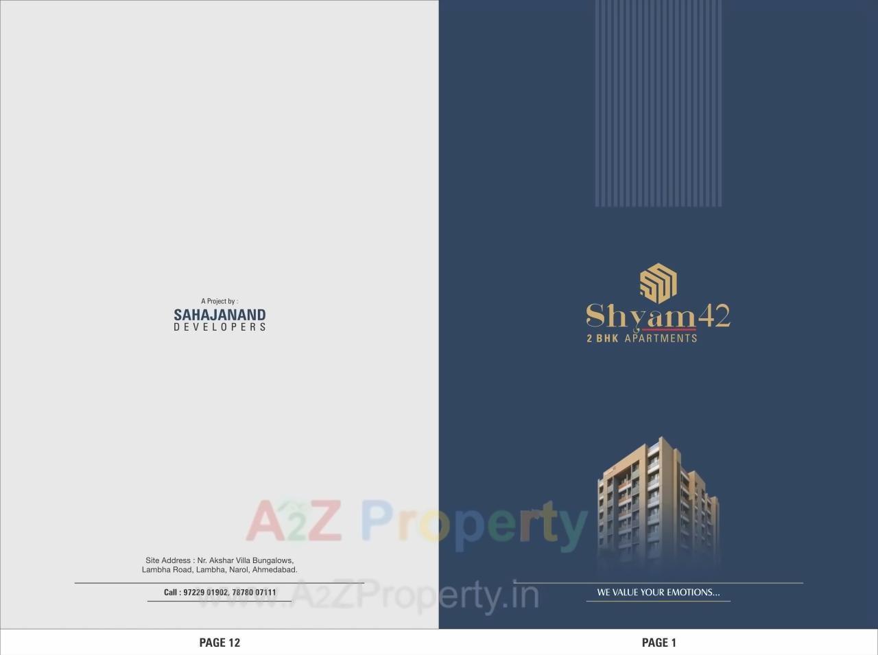  of real estate project Shyam located at Laxmipura, Ahmedabad, Gujarat