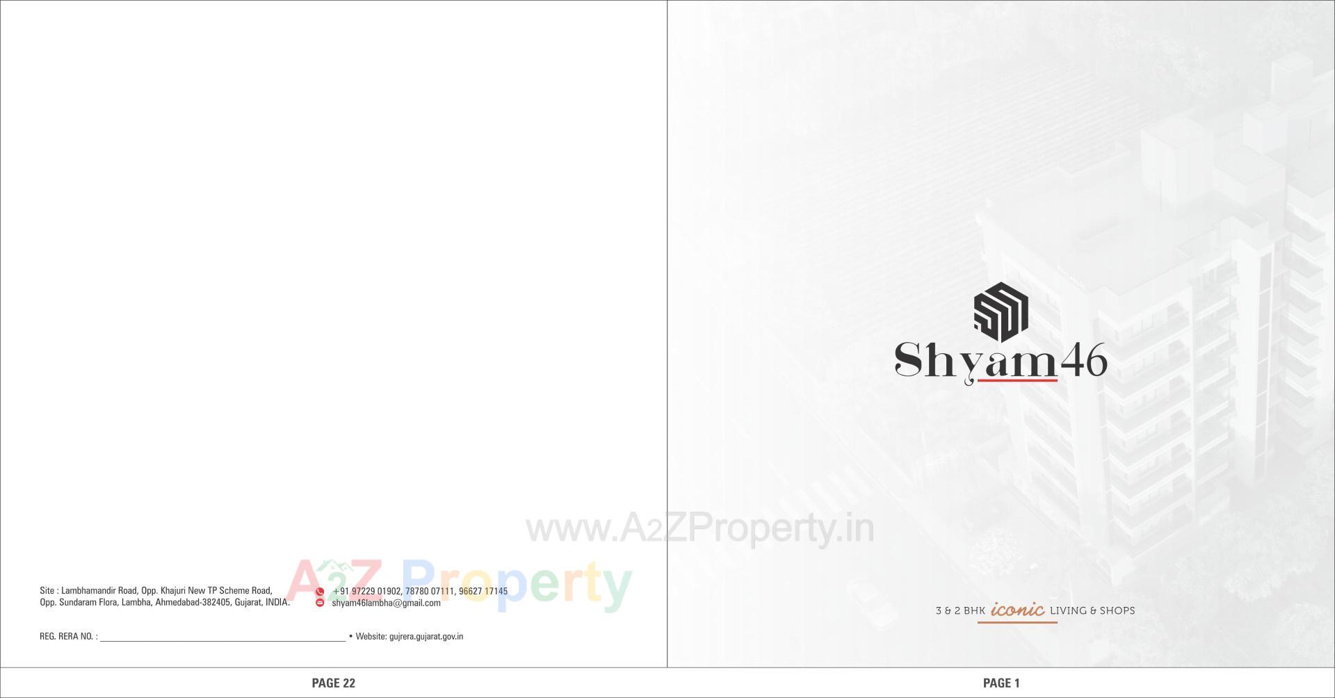  of real estate project Shyam located at Lambha, Ahmedabad, Gujarat