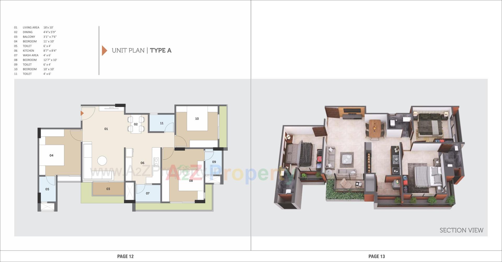 Layout of real estate project Shyam located at Lambha, Ahmedabad, Gujarat