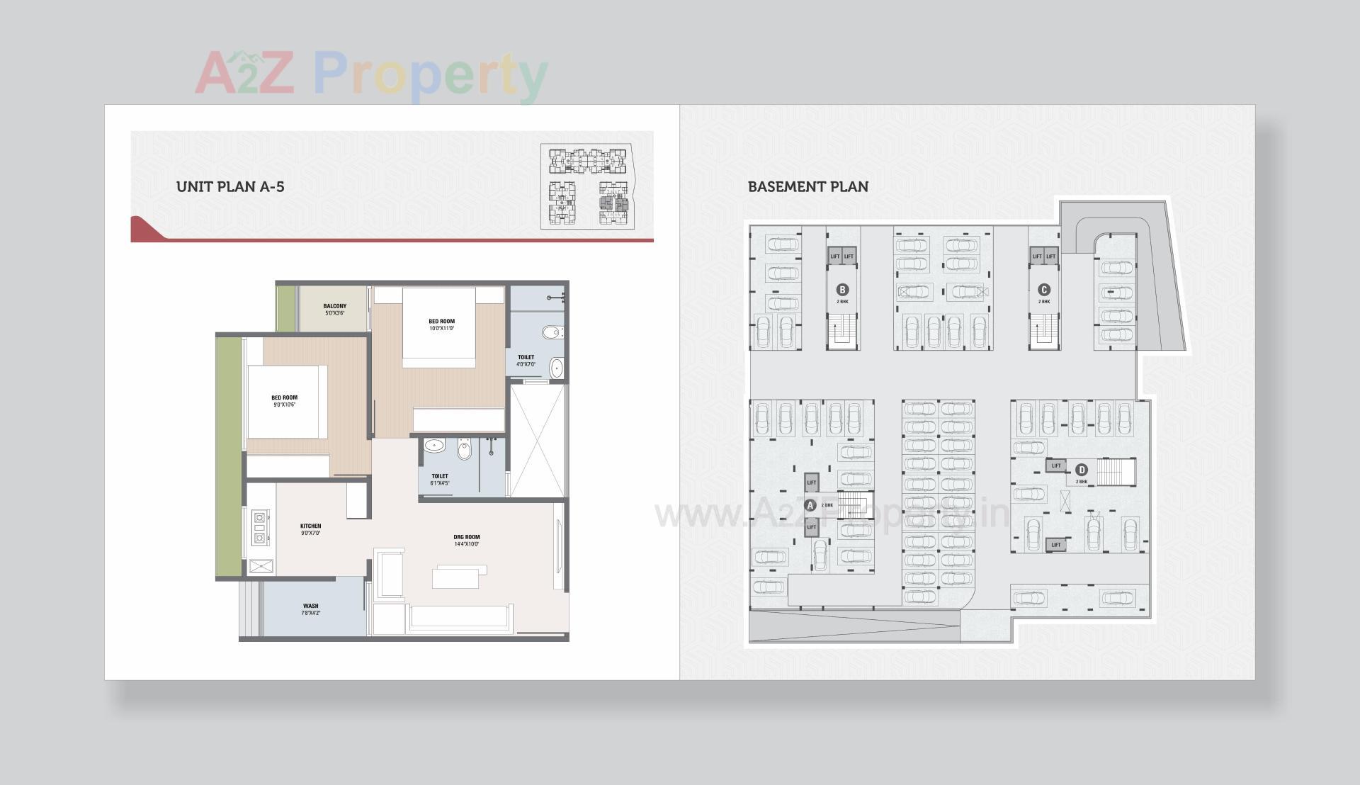 Layout of real estate project Shyam Atulyam located at Lambha, Ahmedabad, Gujarat