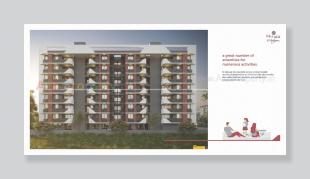 Elevation of real estate project Shyam Atulyam located at Lambha, Ahmedabad, Gujarat
