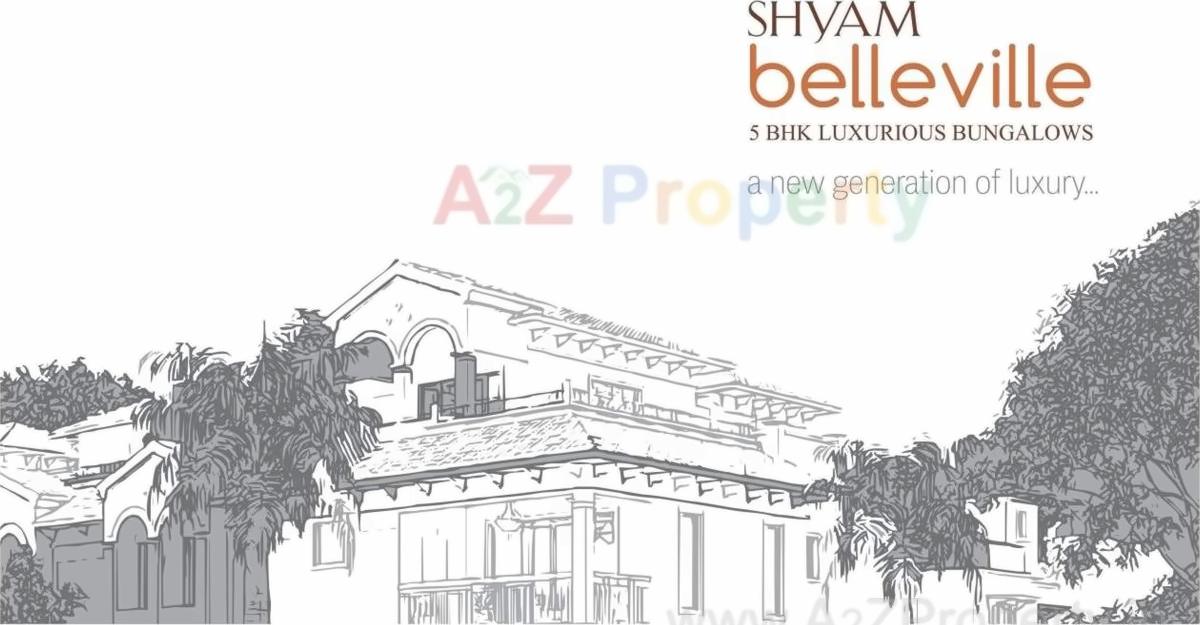 3D Elevation of real estate project Shyam Belle Ville located at Koteshwar, Ahmedabad, Gujarat