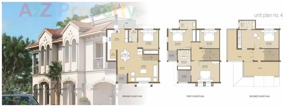 Layout of real estate project Shyam Belle Ville located at Koteshwar, Ahmedabad, Gujarat