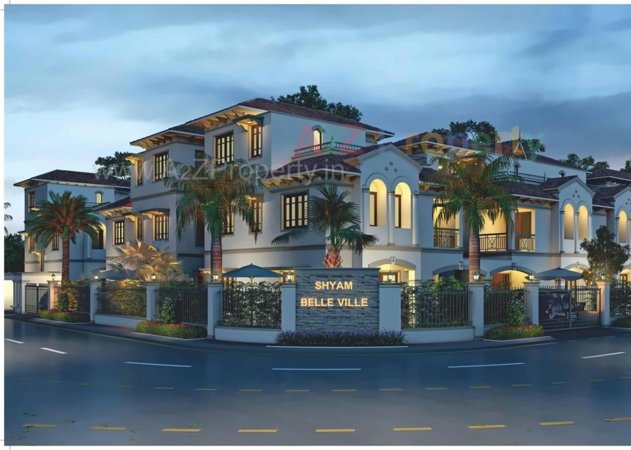 3D Elevation of real estate project Shyam Belle Ville located at Koteshwar, Ahmedabad, Gujarat