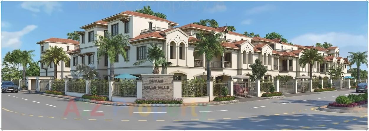 3D Elevation of real estate project Shyam Belle Ville located at Koteshwar, Ahmedabad, Gujarat