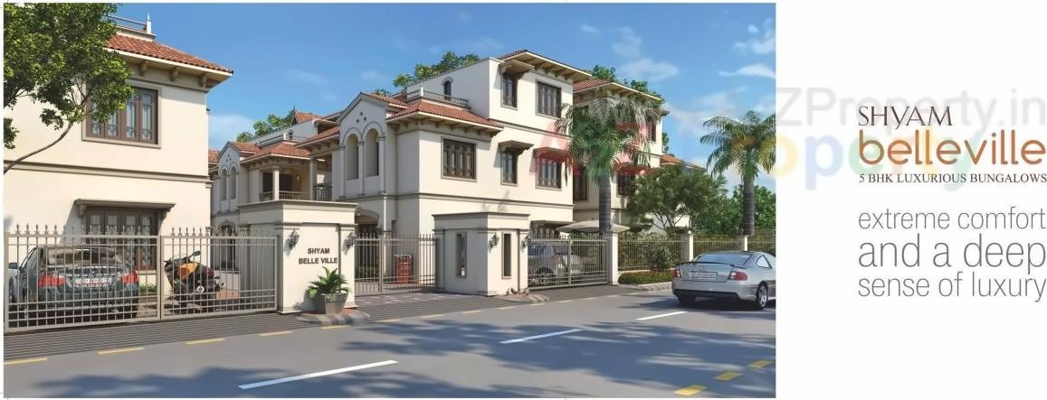 3D Elevation of real estate project Shyam Belle Ville located at Koteshwar, Ahmedabad, Gujarat