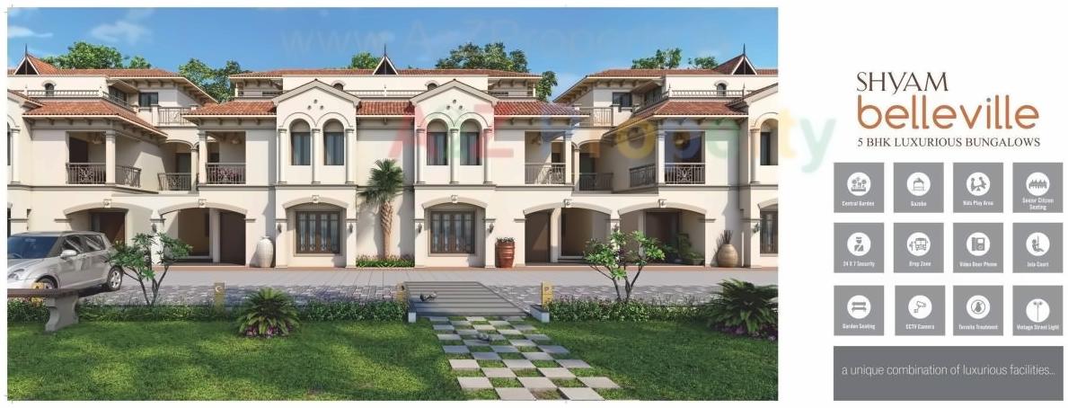  of real estate project Shyam Belle Ville located at Koteshwar, Ahmedabad, Gujarat