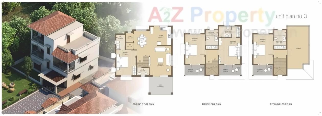 Layout of real estate project Shyam Belle Ville located at Koteshwar, Ahmedabad, Gujarat