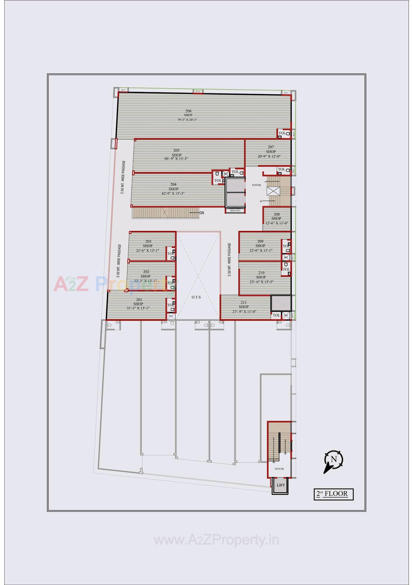  of real estate project Shyam Business Hub located at Isanpur, Ahmedabad, Gujarat