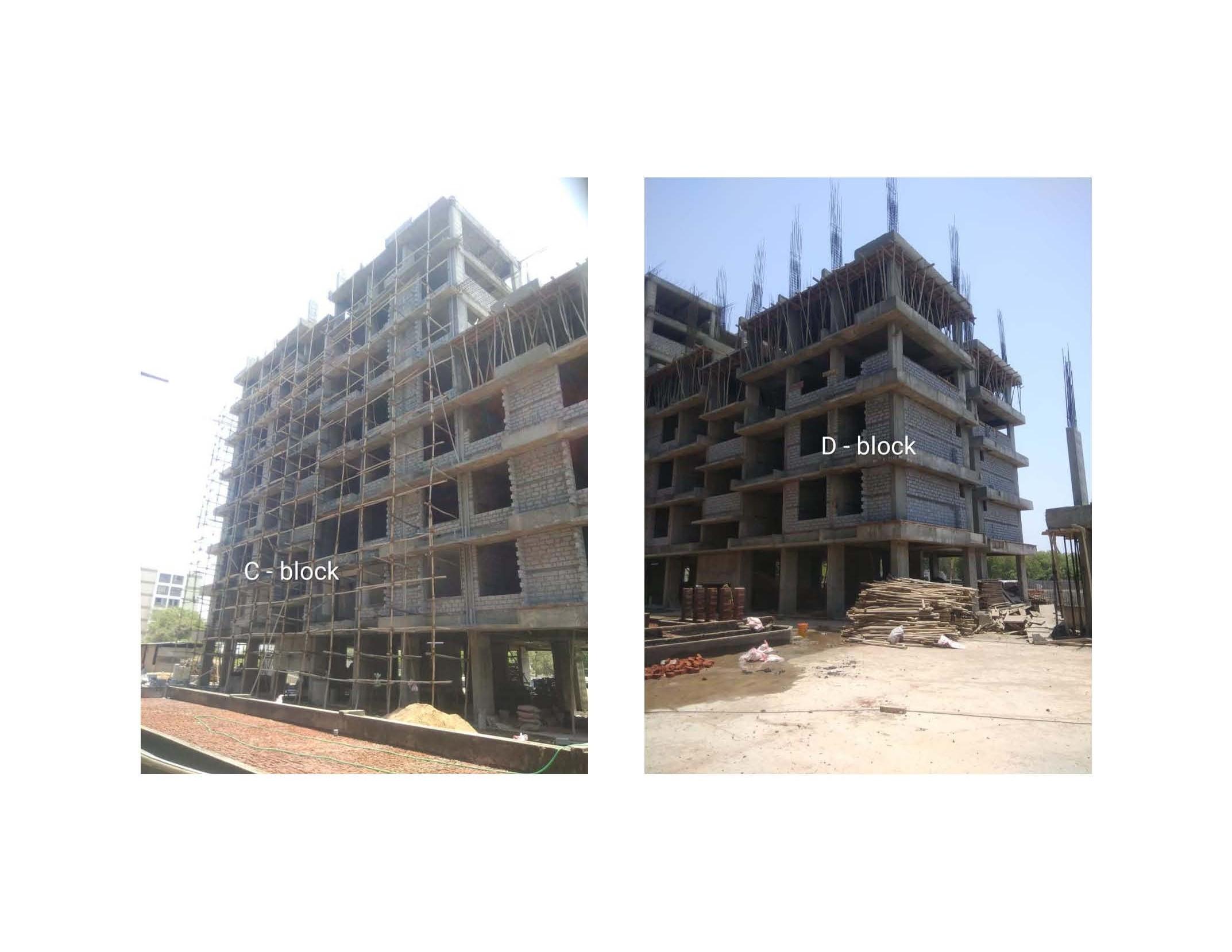 146258_const of real estate project Shyam Elegance located at Nana-chiloda, Ahmedabad, Gujarat