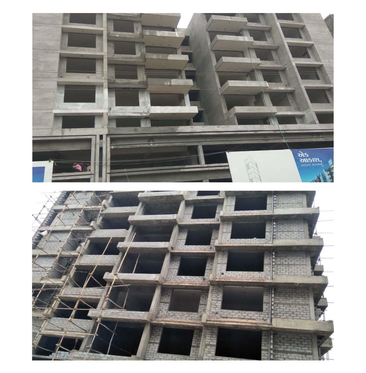 196026_const of real estate project Shyam Elegance located at Nana-chiloda, Ahmedabad, Gujarat