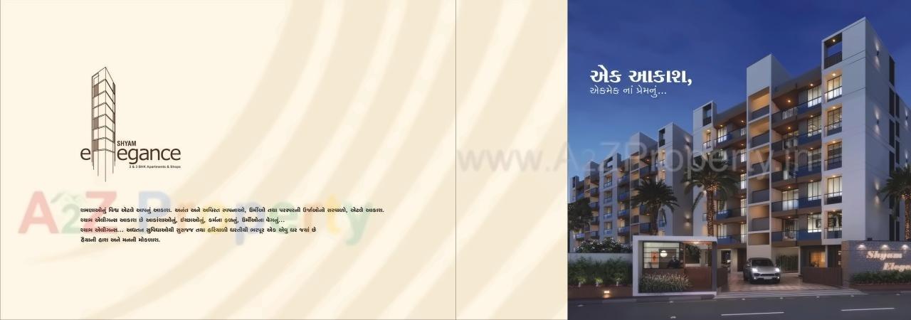  of real estate project Shyam Elegance located at Nana-chiloda, Ahmedabad, Gujarat