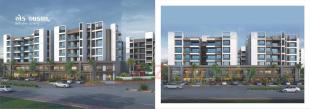 Elevation of real estate project Shyam Elegance located at Nana-chiloda, Ahmedabad, Gujarat