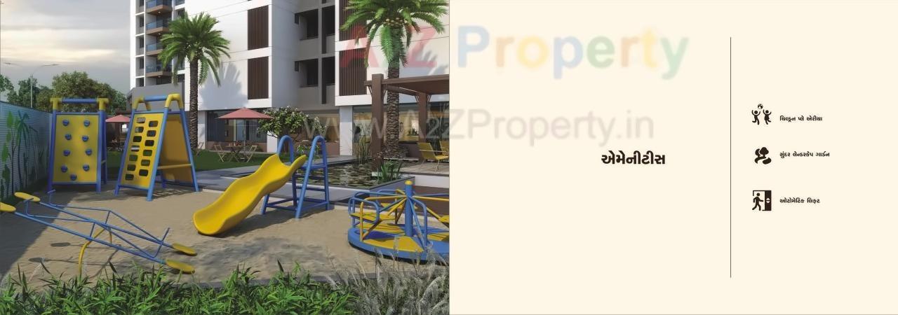  of real estate project Shyam Elegance located at Nana-chiloda, Ahmedabad, Gujarat