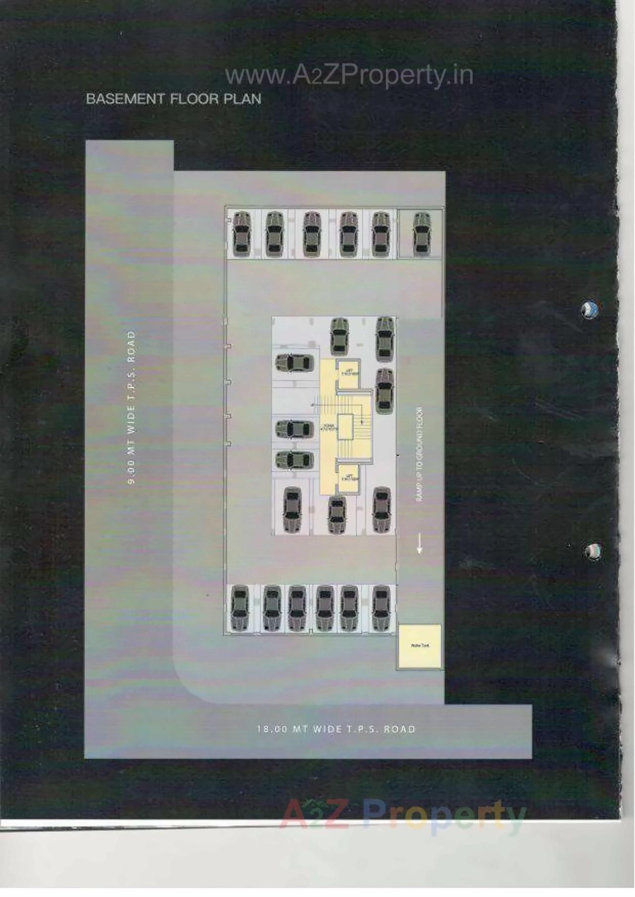 Layout of real estate project Shyam Elkin located at Shilaj, Ahmedabad, Gujarat