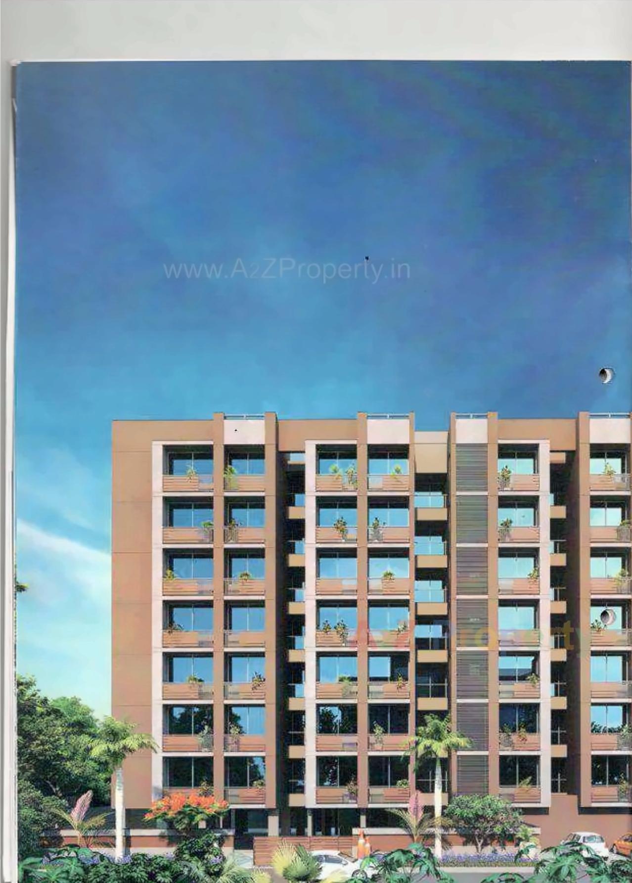 3D Elevation of real estate project Shyam Elkin located at Shilaj, Ahmedabad, Gujarat
