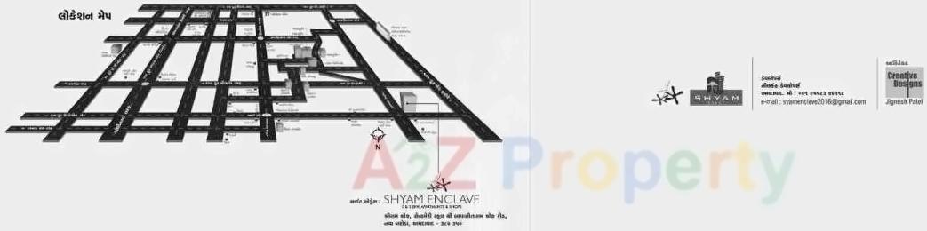 of real estate project Shyam Enclave located at Naroda, Ahmedabad, Gujarat