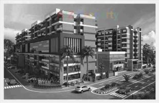 Elevation of real estate project Shyam Enclave located at Naroda, Ahmedabad, Gujarat