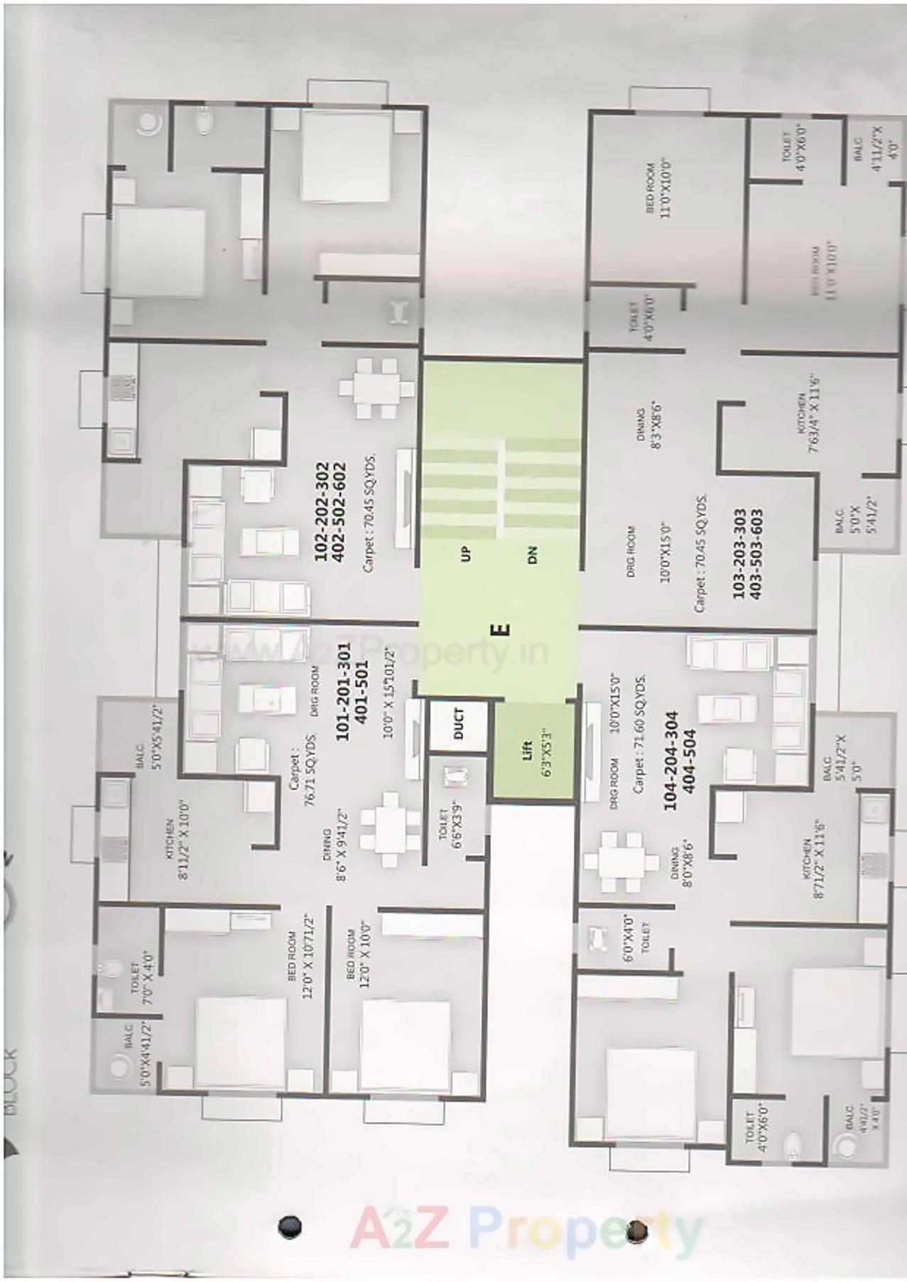 Layout of real estate project Shyam Hill located at Sanand, Ahmedabad, Gujarat