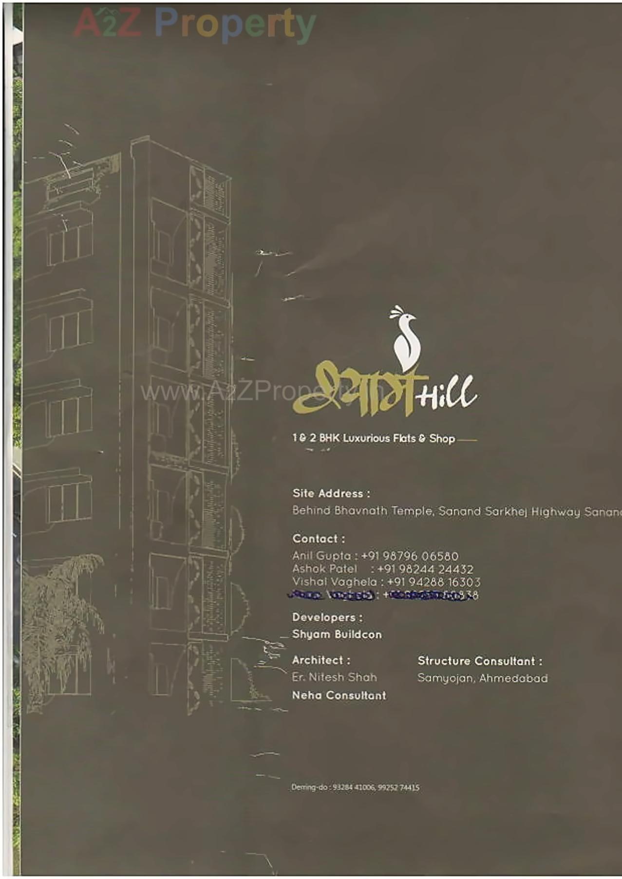  of real estate project Shyam Hill located at Sanand, Ahmedabad, Gujarat