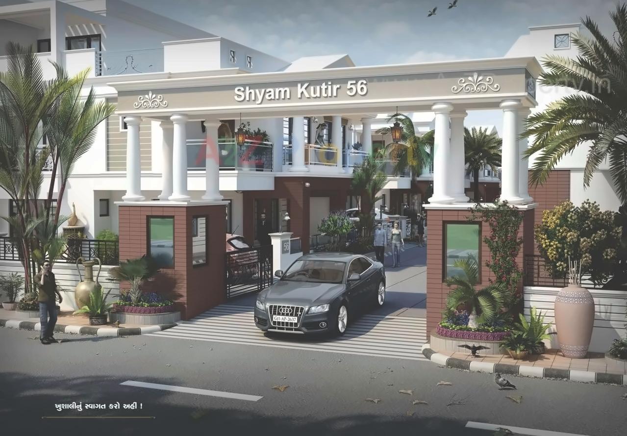 3D Elevation of real estate project Shyam Kutir located at Naroda, Ahmedabad, Gujarat