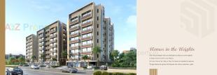 Elevation of real estate project Shyam One located at Vastral, Ahmedabad, Gujarat