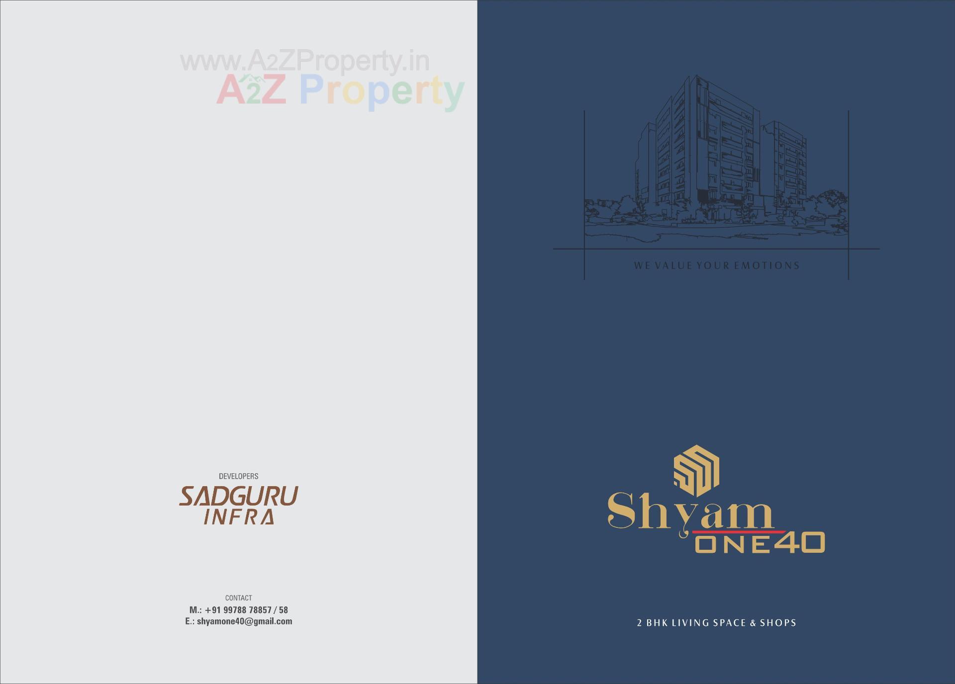  of real estate project Shyam One40 located at Singarwa, Ahmedabad, Gujarat