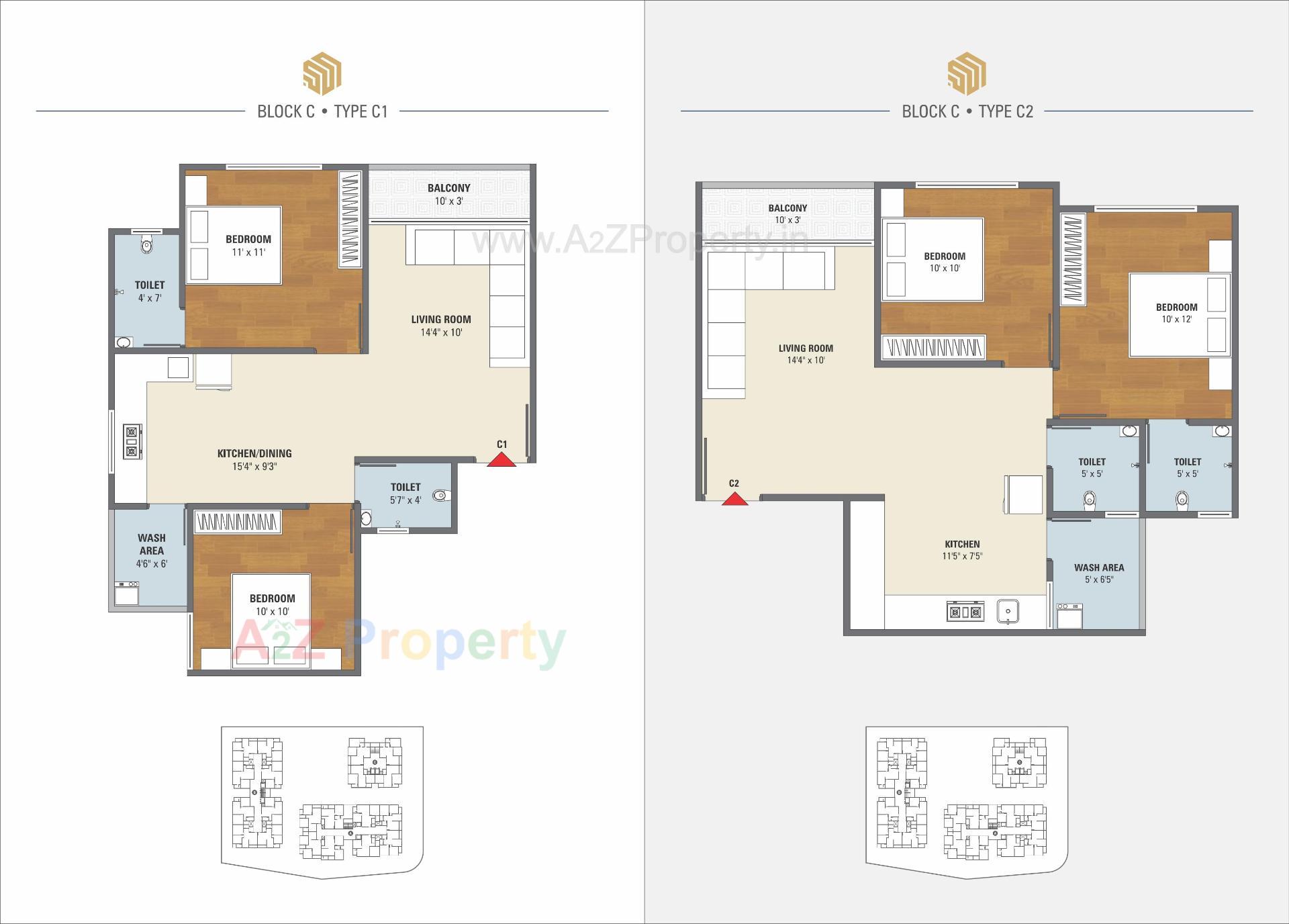 Layout of real estate project Shyam One40 located at Singarwa, Ahmedabad, Gujarat