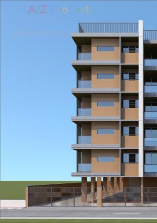 Elevation of real estate project Shyam Parijaat located at Narol, Ahmedabad, Gujarat