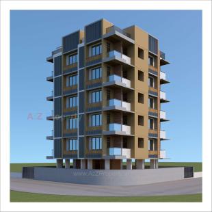 Elevation of real estate project Shyam Parijaat located at Rajpur-hirpur, Ahmedabad, Gujarat
