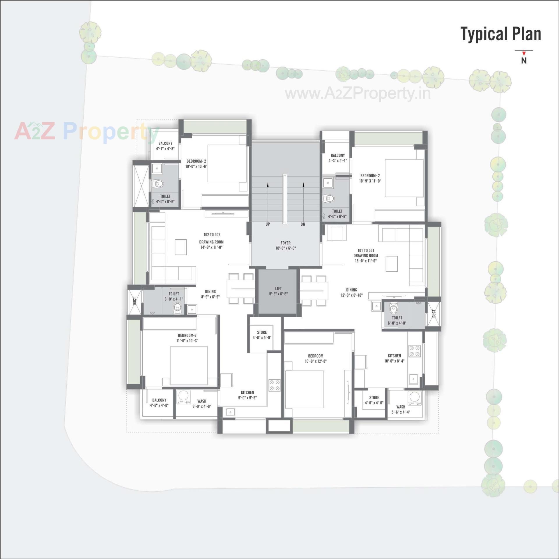 Layout of real estate project Shyam Parijaat located at Rajpur-hirpur, Ahmedabad, Gujarat