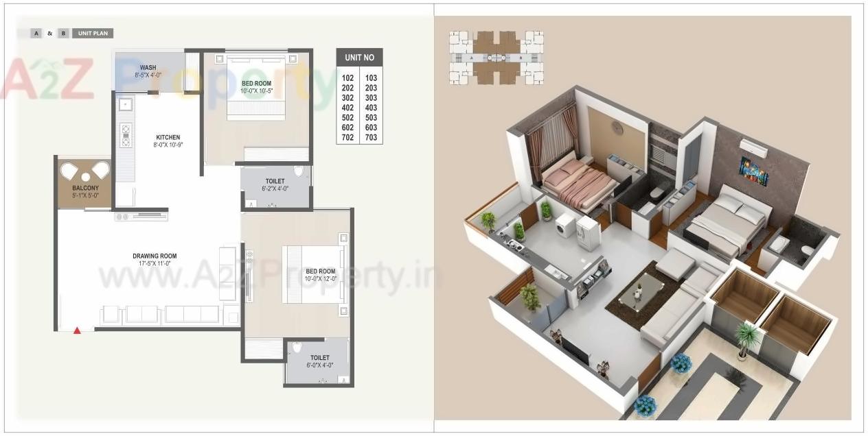 Layout of real estate project Shyam Parisar located at Naroda, Ahmedabad, Gujarat